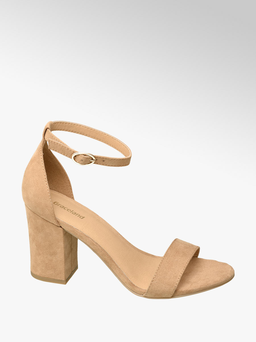 Sandalette von Graceland in beige DEICHMANN Sandalette von Graceland in schwarz DEICHMANN